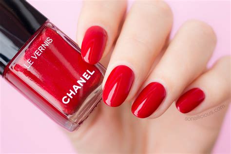 famous chanel red nail polish|Chanel nail polish colour chart.